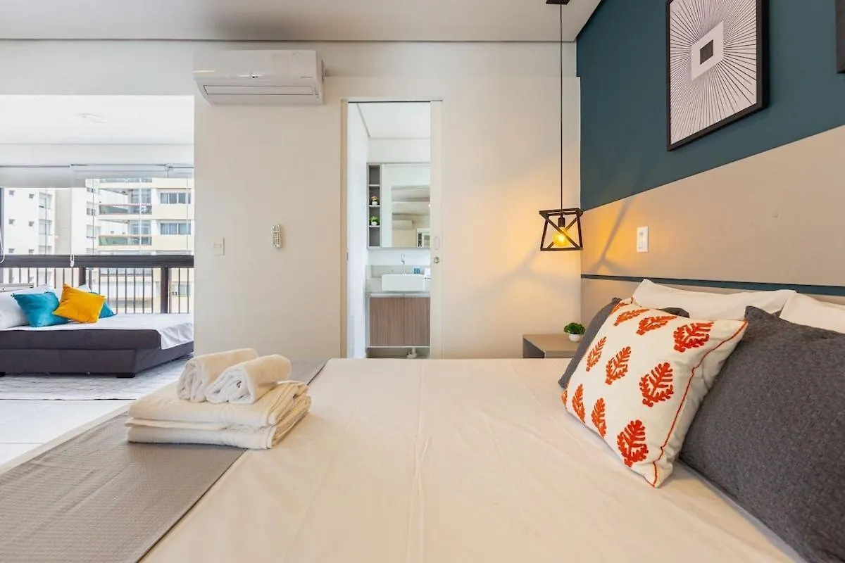 Easy Star - Lindo Studio Aconchegante Lado Do Aero Congonhas - Ku02H Apartment Sao Paulo