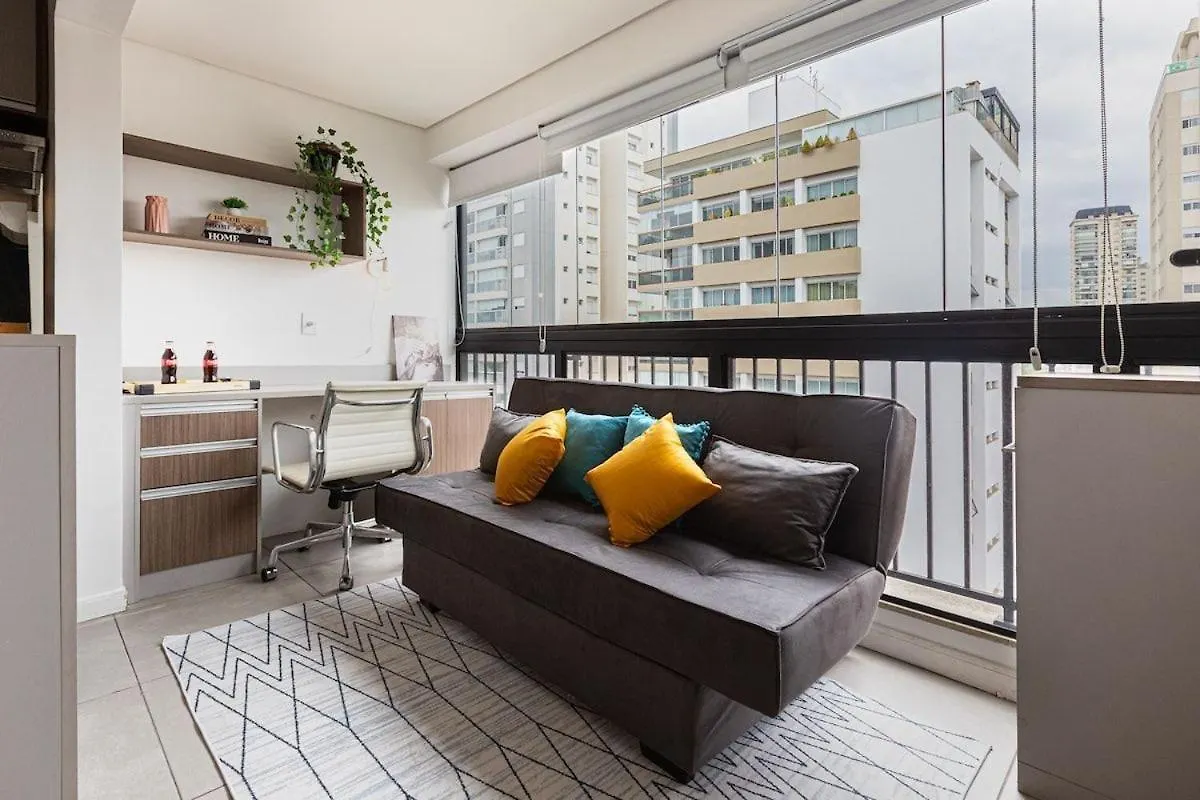 Easy Star - Lindo Studio Aconchegante Lado Do Aero Congonhas - Ku02H Apartment Sao Paulo Brazil