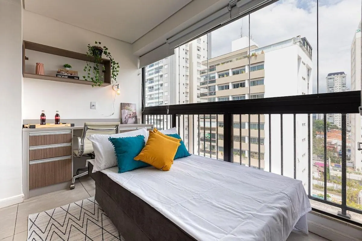 Apartmán Easy Star - Lindo Studio Aconchegante Lado Do Aero Congonhas - Ku02H São Paulo