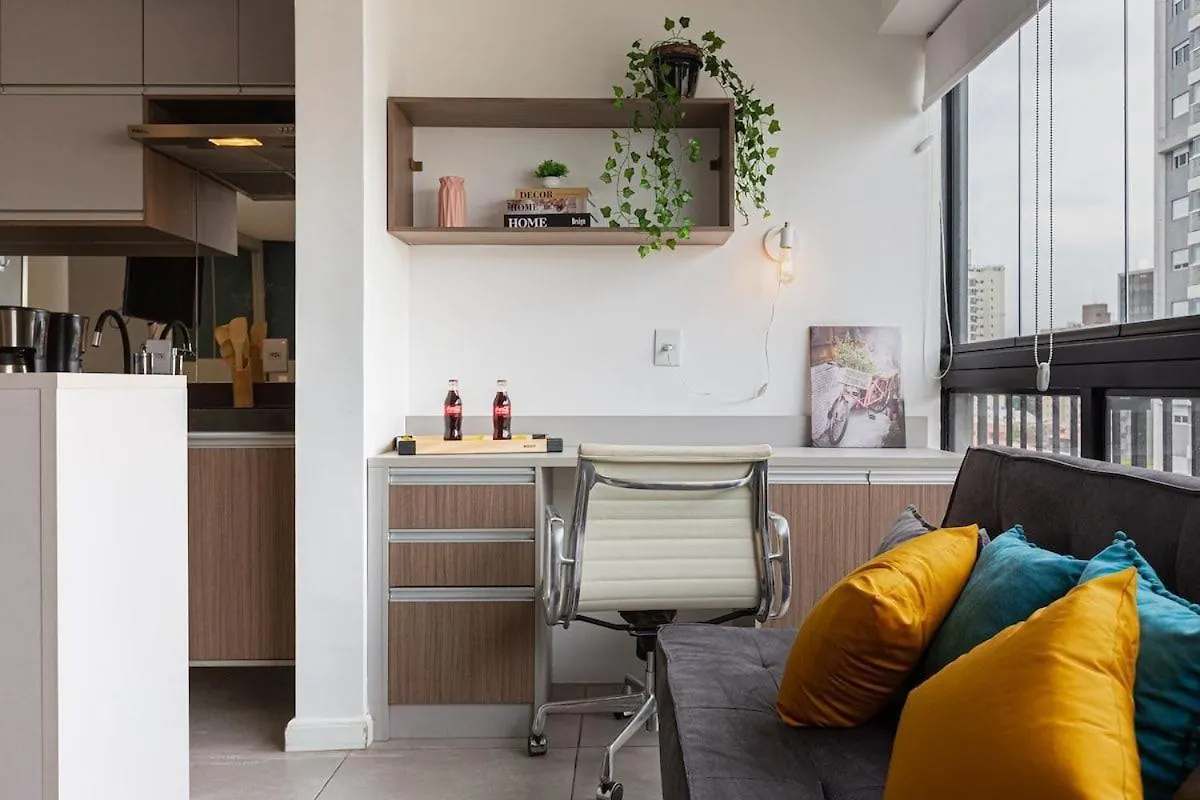 Apartmán Easy Star - Lindo Studio Aconchegante Lado Do Aero Congonhas - Ku02H São Paulo