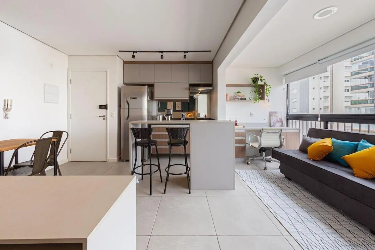 Apartmán Easy Star - Lindo Studio Aconchegante Lado Do Aero Congonhas - Ku02H São Paulo