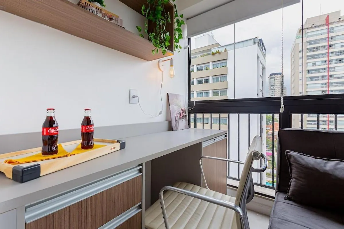 Apartmán Easy Star - Lindo Studio Aconchegante Lado Do Aero Congonhas - Ku02H São Paulo